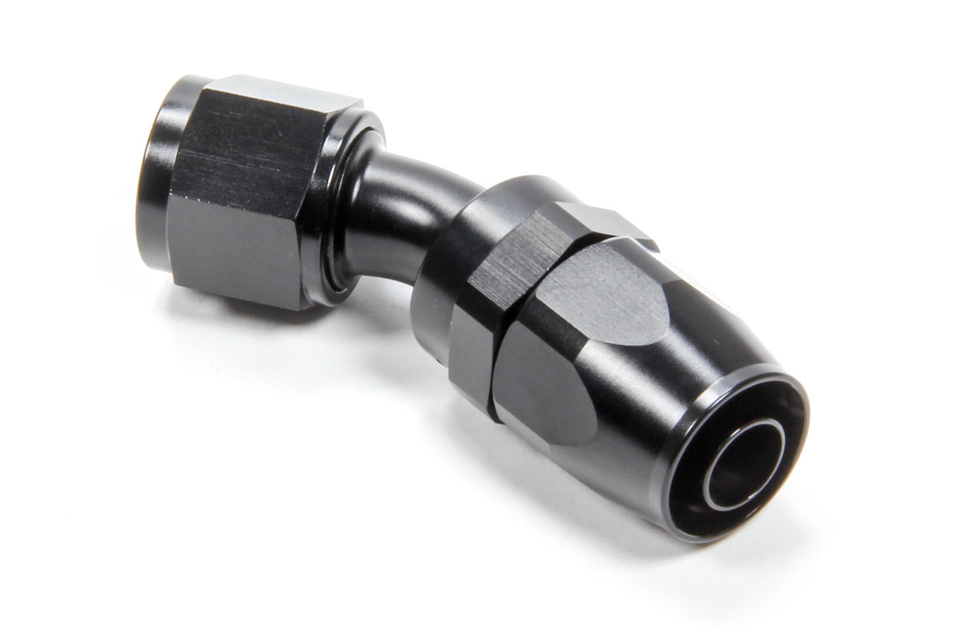 TRIPLE X RACE COMPONENTS #10 30 Degree Swivel Hose End TXRHF-23010-BLK