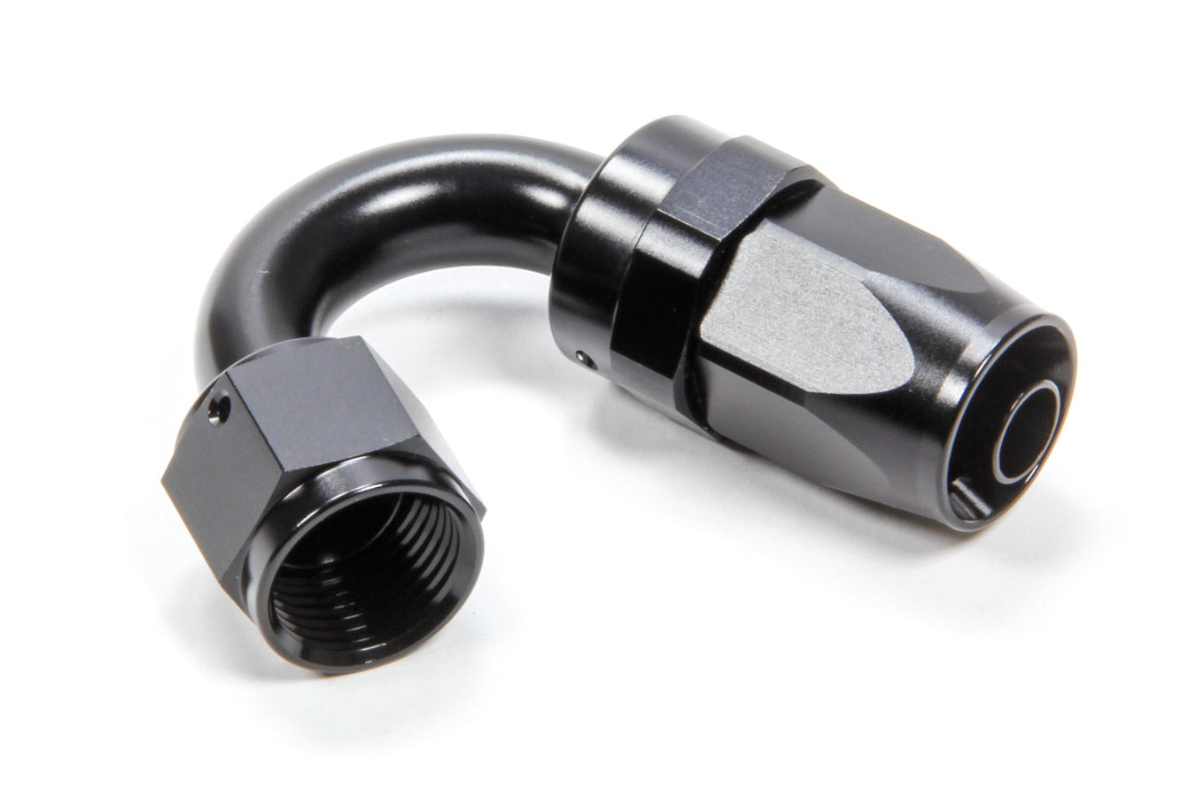 Triple X Race Components #8 150 Degree Swivel Hose End MPN TXRHF-25008-BLK