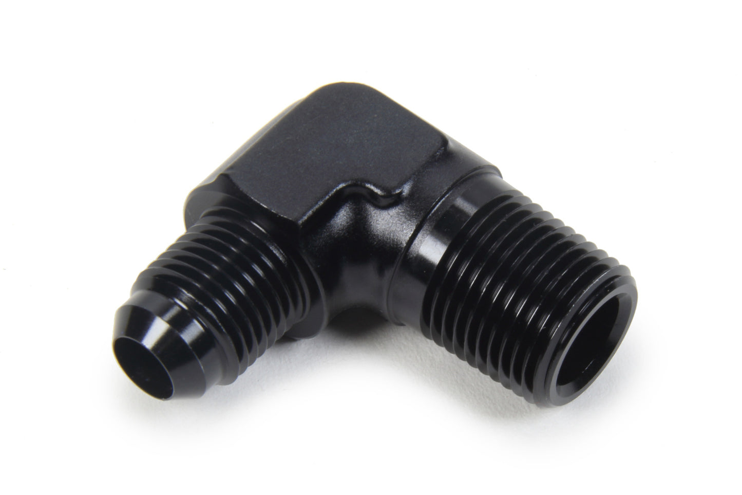 TRIPLE X RACE COMPONENTS AN to NPT 90 Degree #6 x 3/8 TXRHF-99063-BLK