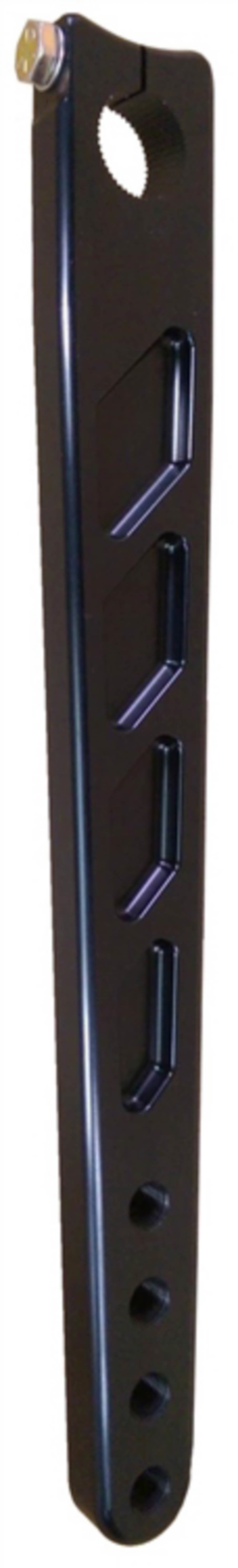 TRIPLE X RACE COMPONENTS Midget Pitman Arm Angle Broached Black TXRMID-ST-0008BLK