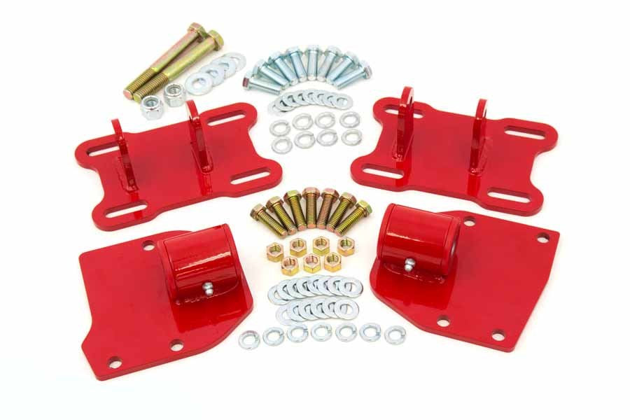 Umi Performance 68-72 GM A-Body LS Motor Mounts Poly MPN UMI4008-R For GM LS-Series, A-Body 1968-72