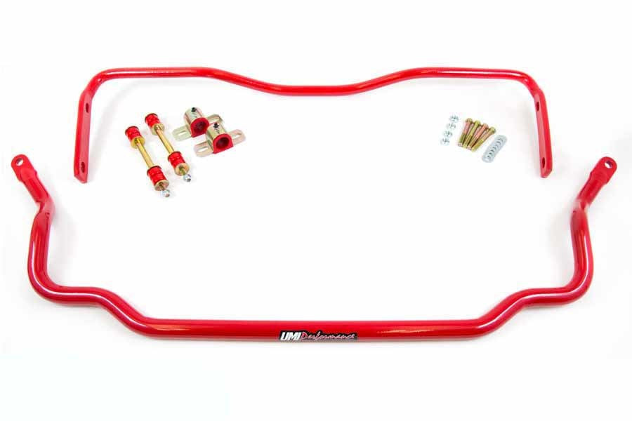 UMI PERFORMANCE 64-72 GM A-Body Front and Rear Sway Bars UMI403534-R