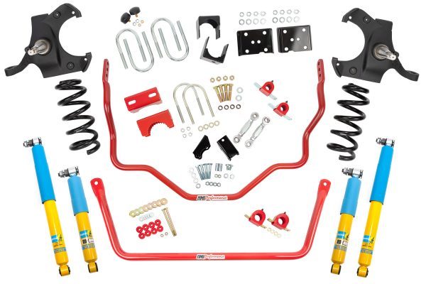 UMI PERFORMANCE 73-87 Chevy C10 Lowering Suspension Kit UMI6402-R