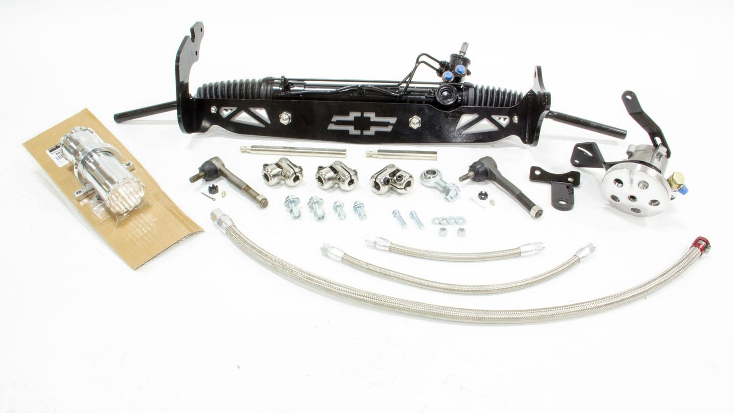 UNISTEER PERF PRODUCTS 67-72 GM C10 Power Rack and Pinion Kit UNI8011650-01