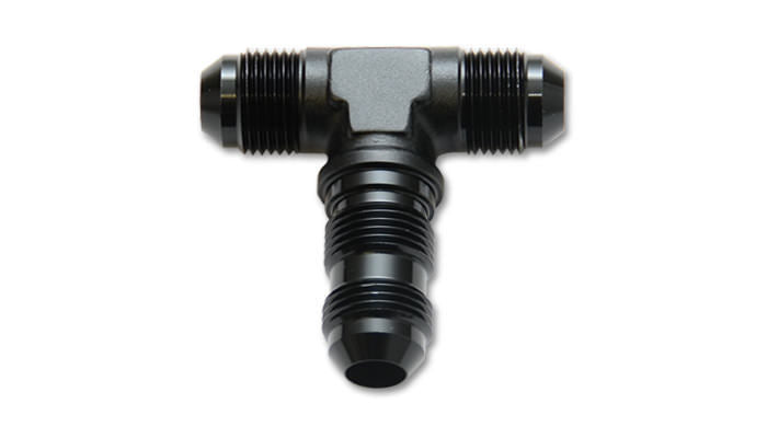 VIBRANT PERFORMANCE Bulkhead Adapter Tee Fit ting; Size: -3AN VIB10616