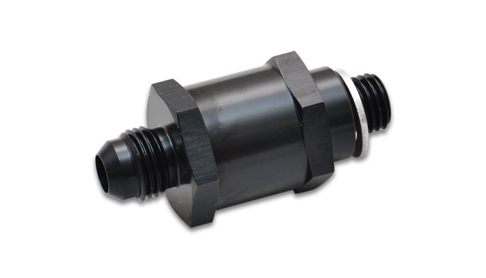 VIBRANT PERFORMANCE Fuel Pump Check Valve -8 Male Flare to 12mm x 1.5 VIB11199