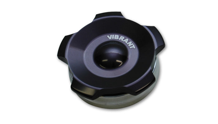 Vibrant Performance Black Alum Fill Cap w/ Alum Weld Bung 2-3/4in MPN VIB11295