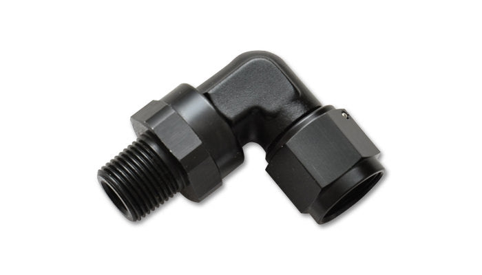 Vibrant Performance -8AN Female to 3/8inNPT Male Swivel 90 Degree MPN VIB11387