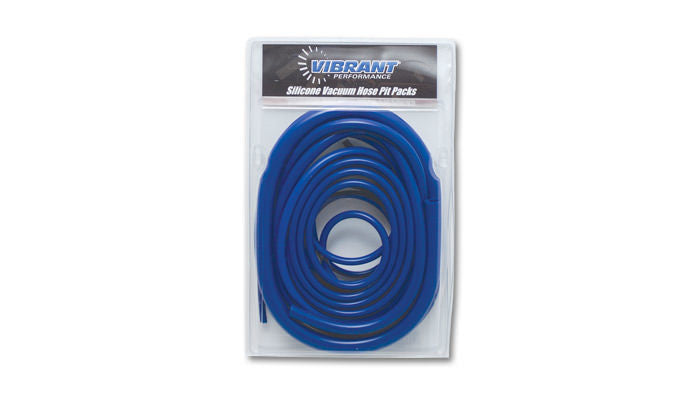 VIBRANT PERFORMANCE Blue Vacuum Hose Pit Kit VIB2104B