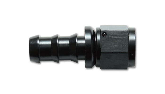 VIBRANT PERFORMANCE Straight Push-On Hose En d Fitting; Size: -12AN VIB22012