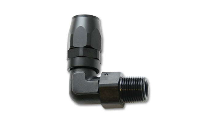 VIBRANT PERFORMANCE Male -6AN x 1/4in 90 Degree Hose End Fitting VIB26901