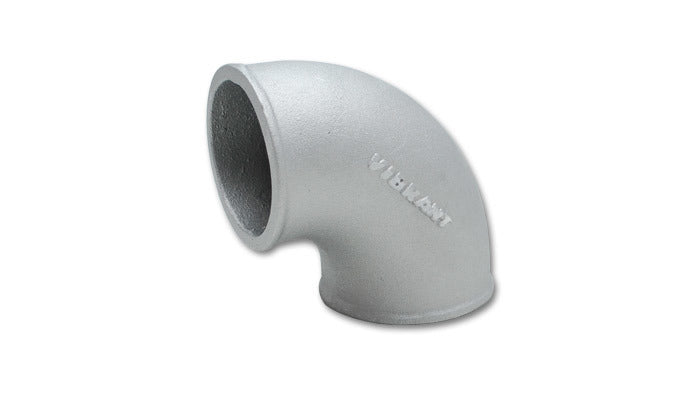 VIBRANT PERFORMANCE 2In O.D. 90 Degree Tight Radius Aluminum Elbow VIB2872