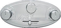 VINTAGE AIR Gen II Streamline Contrl Panel VIN48104-RHQ