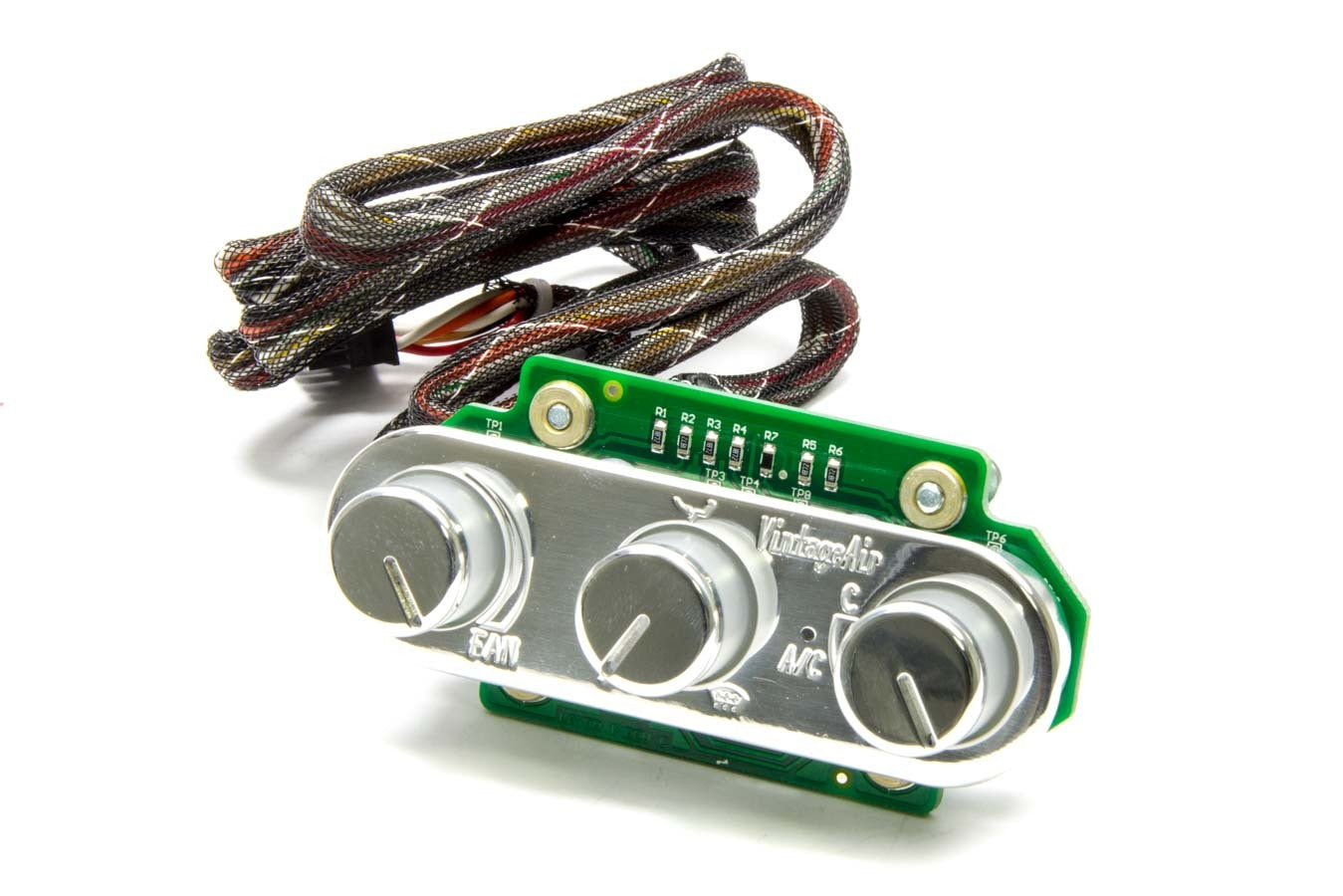 VINTAGE AIR Gen IV Control Panel Horizontal Polished VIN491210-RUA