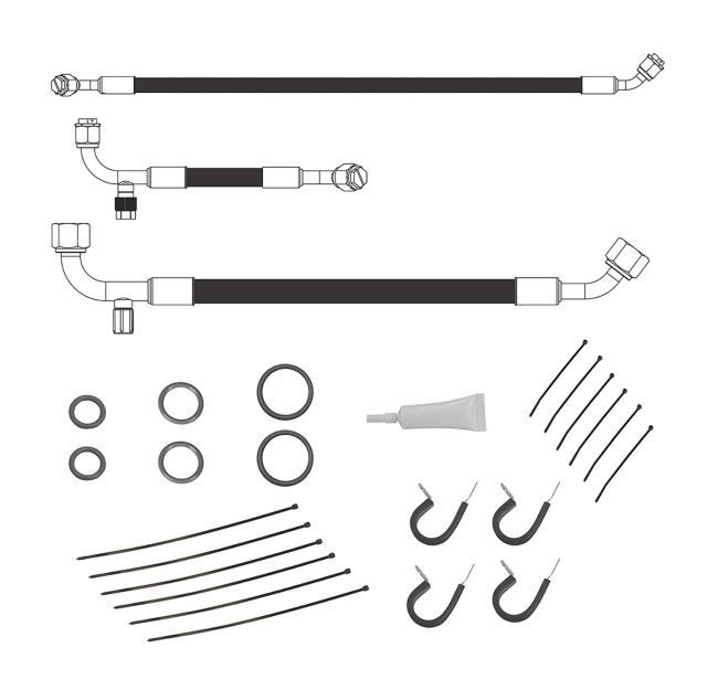 Vintage Air Standard Hose Kit 67-68 Camaro/Firebird MPN VIN521290 For GM F-Body 1967-68