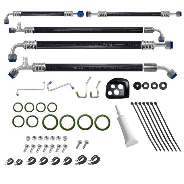 Vintage Air 66-70 Mopar B-Body A/C Modified Hose Kit MPN VIN531051 For Mopar B-Body 1966-70