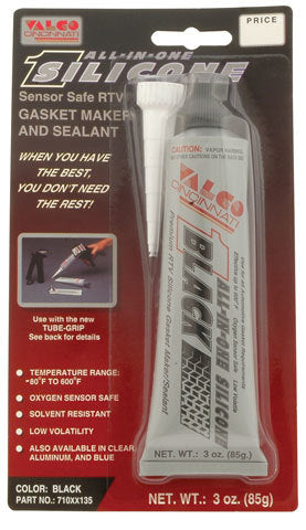 VALCO Black 3 Oz Silicone VLC71135