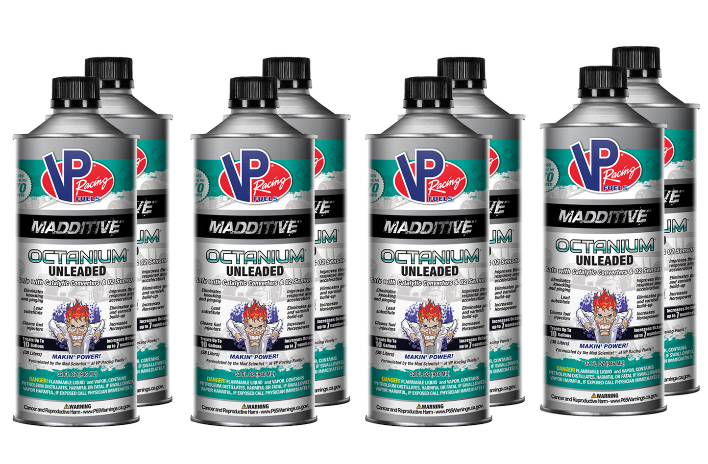 VP RACING Octanium Unleaded Octane Booster 32oz (Case 8) VPF29507