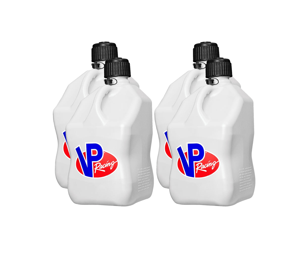 VP RACING Motorsports Jug 5.5 Gal White Square (Case 4) VPF3522-CA-CASE
