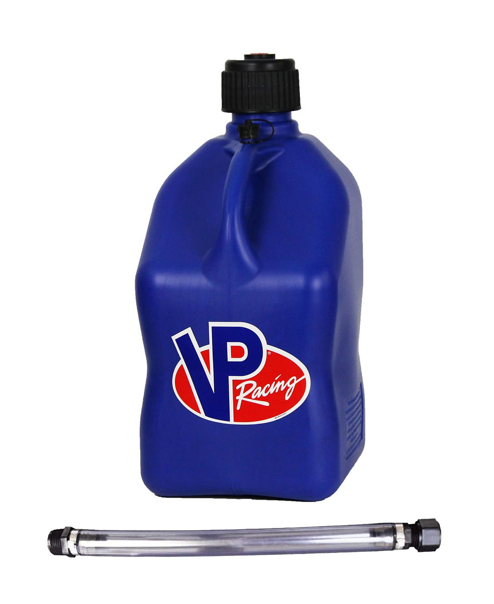 VP RACING Motorsports Jug 5.5 Gal Blue Square w/Hose VPF3536-CA