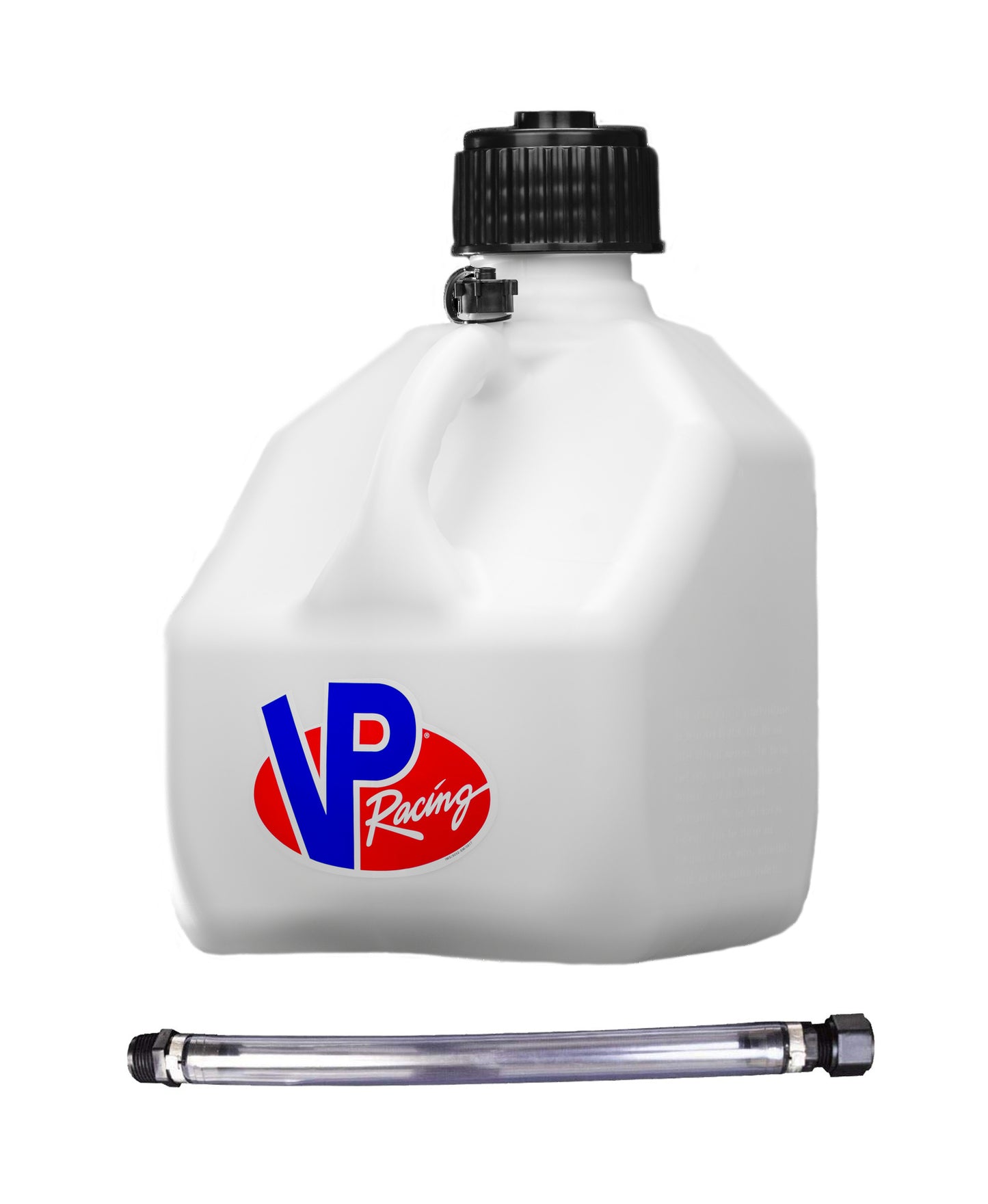 VP RACING Motorsports Jug 3 Gal White Square w/Hose VPF4173-CA