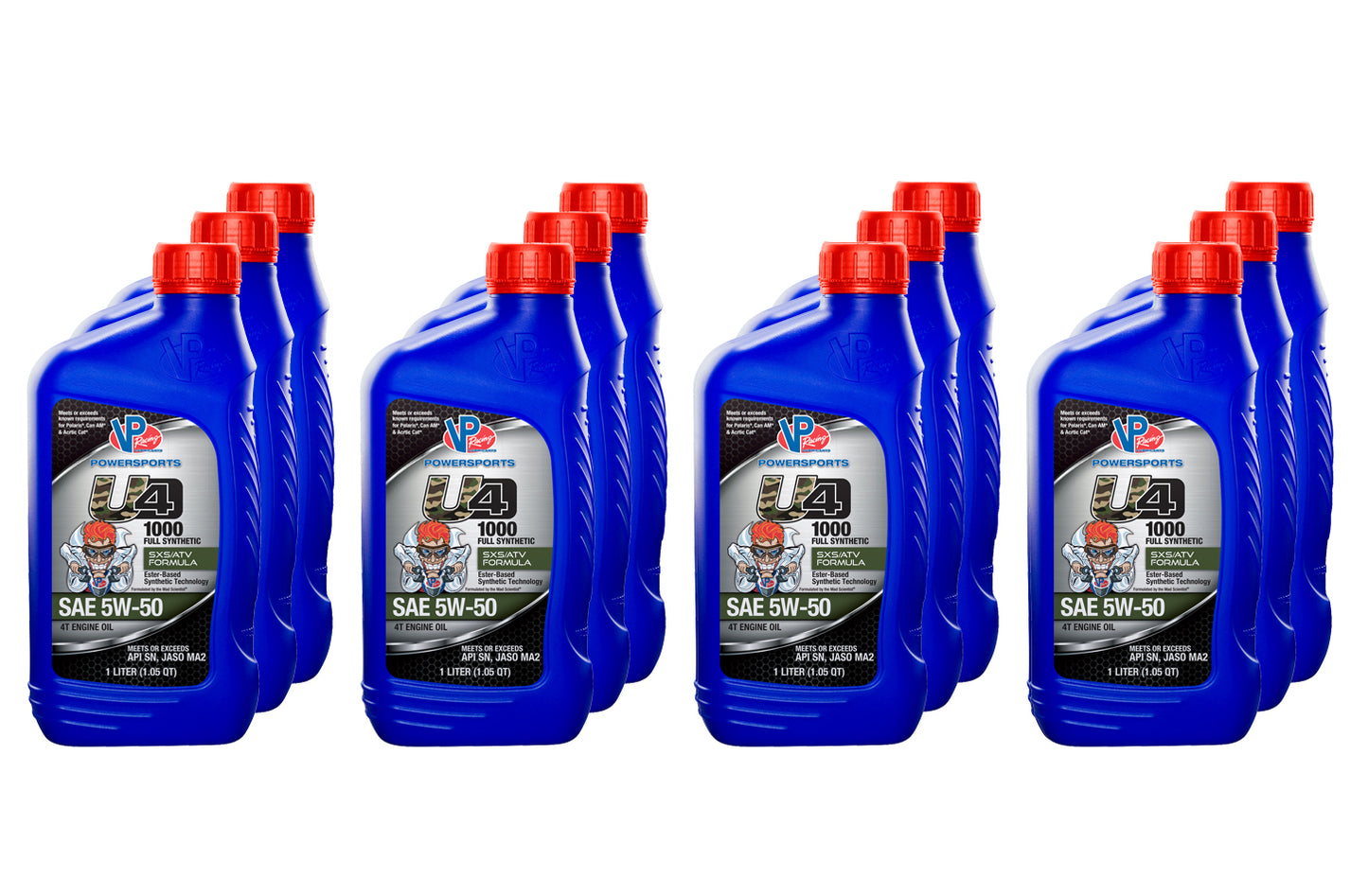 VP RACING VP Oil SAE 5w50 UTV/ATV Syn 32oz (Case 12) VPFVP7150503C