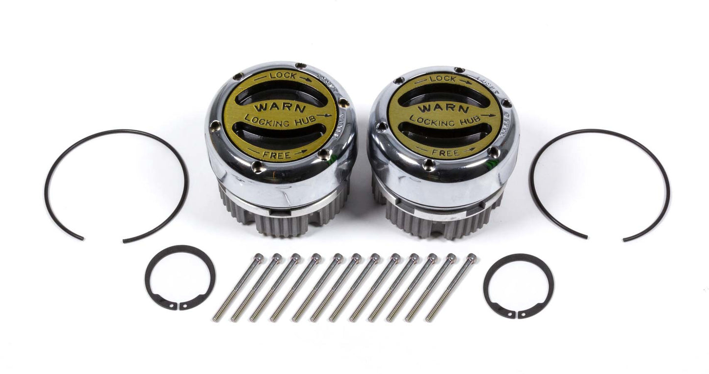 Warn Premium Manual Hubs MPN WAR20990 For Ford Fullsize Truck 2005-19