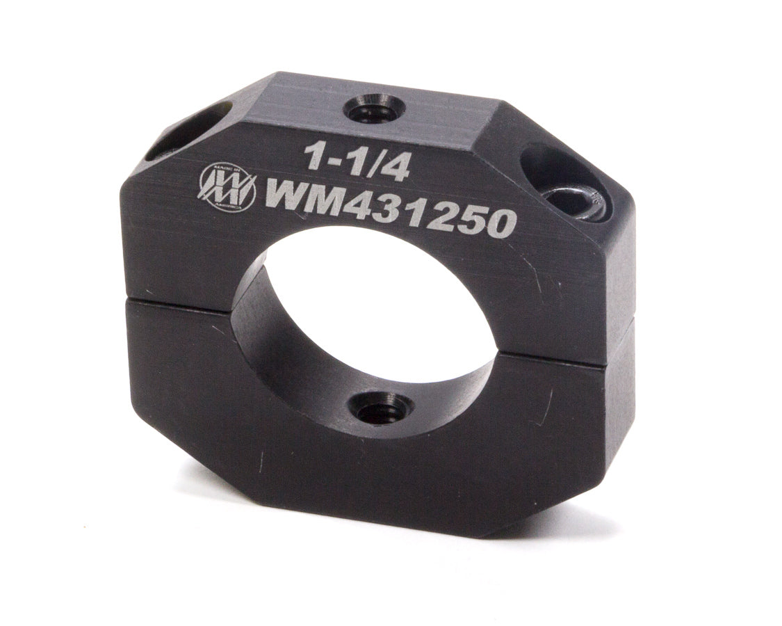 WEHRS MACHINE Accessory Clamp 1-1/4in Aluminum 1/4-20 Holes WEHWM431250