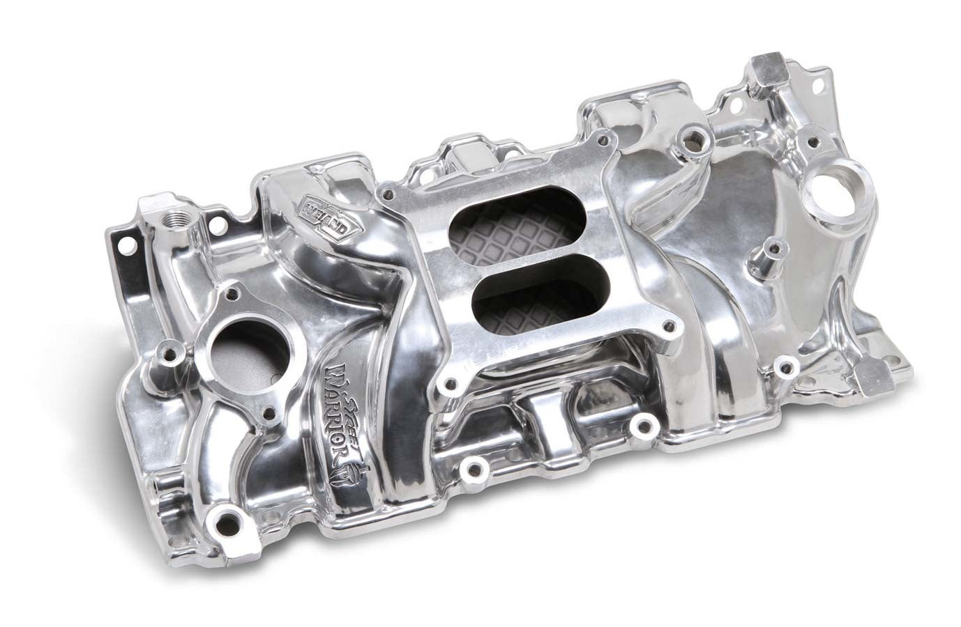 WEIAND SBC Street Warrior Intake Manifold Polished WEI8120P