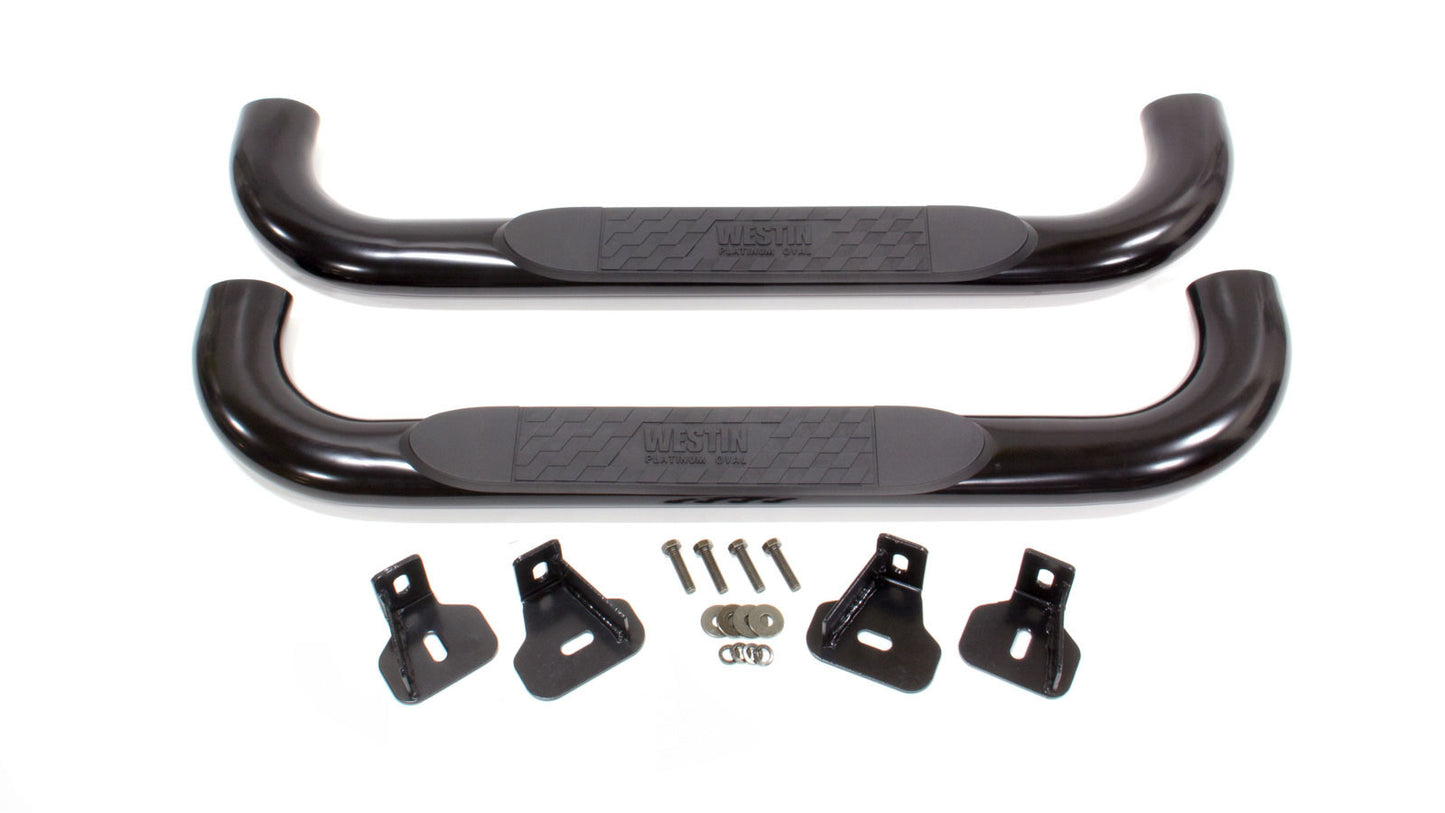 Westin 99-06 GM Full Size Reg Cab Oval Step Bar Black MPN WES21-1405 For GM Fullsize Truck 1999-2014