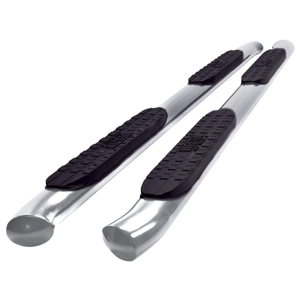 Westin PRO TRAXX 4in Oval Nerf Step Bars Polished MPN WES21-24190 For Ford Midsize SUV 2021-22