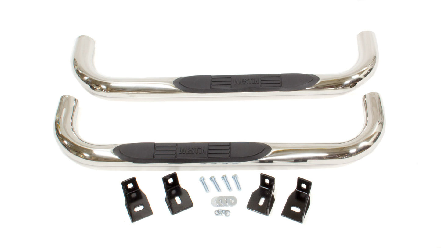 Westin 99- GM P/U Regular Cab Polished Step Bars MPN WES23-1400 For GM Fullsize Truck 1999-2014
