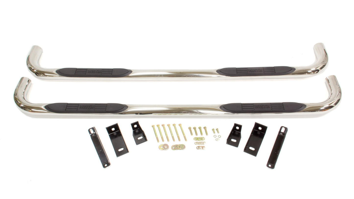 Westin 99-14 GM P/U Crew Cab Polished Step Bars MPN WES23-1950 For GM Fullsize Truck 1999-2014