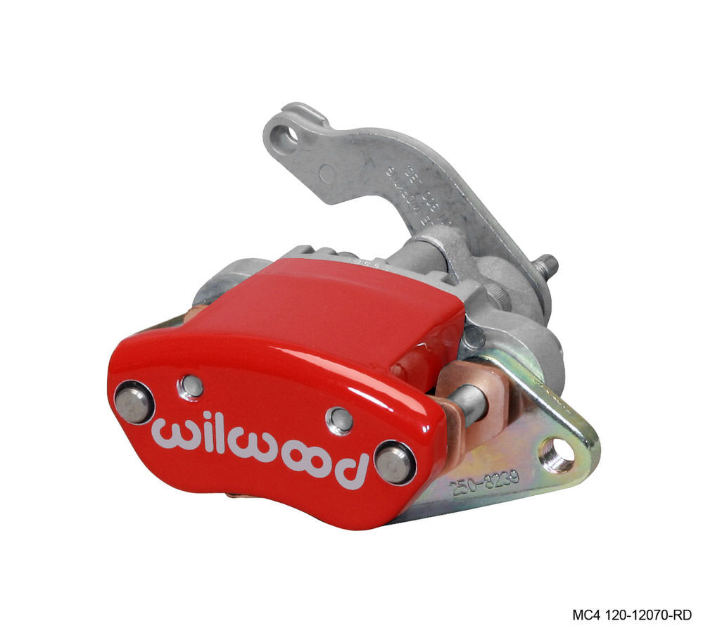 Wilwood Caliper MC4 L/H Red .810 Rotor MPN WIL120-12070-RD