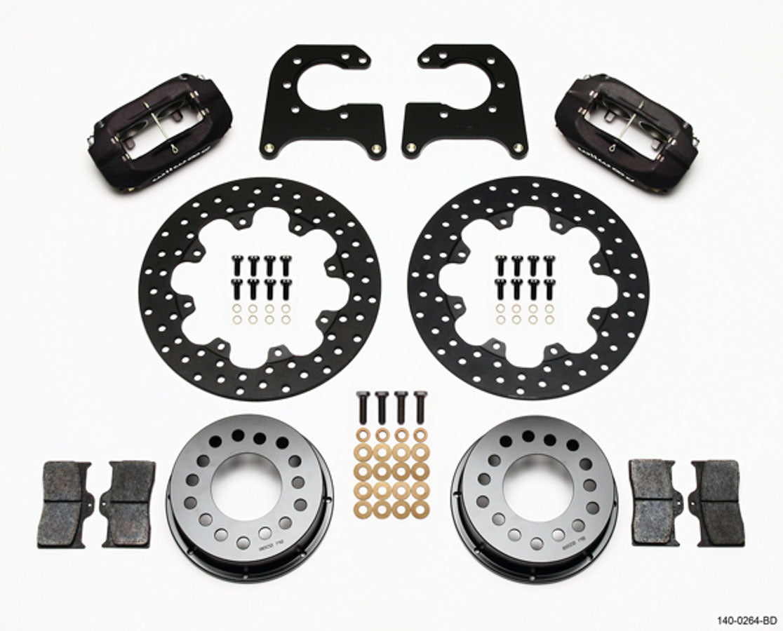Wilwood D/L Drag Rear Brake Kit Olds/Pont MPN WIL140-0264-BD 1964-70