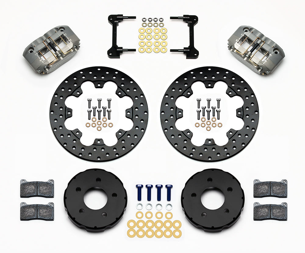 Wilwood Drag Front Brake Kit Mustang 94-04 Ano Calipr MPN WIL140-10015-D For Ford Mustang 1994-2004