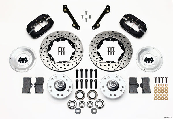 Wilwood FDL Front Kit 11in Drilled MPN WIL140-11007-D For GM F-Body 1970-78
