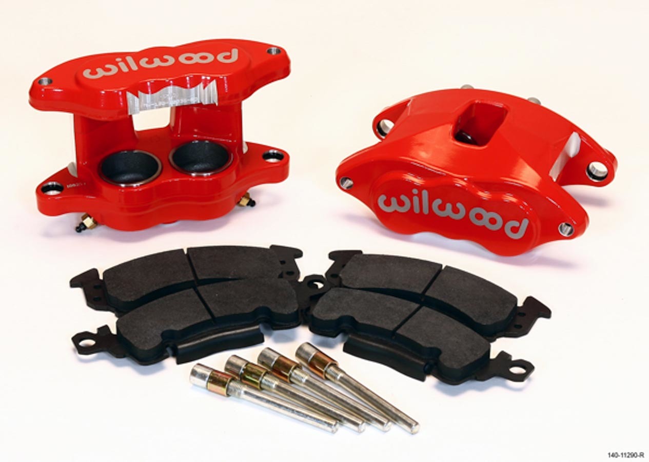 WILWOOD Front Caliper Kit D52 / Big GM Red Powdercoat WIL140-11290-R