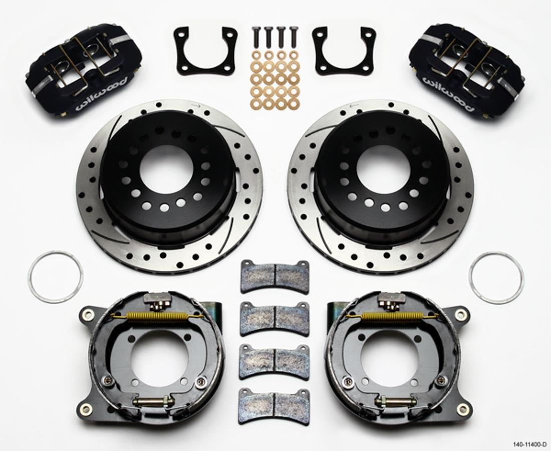 WILWOOD Rear Disc Brake Kit Drum 12 Bolt Special WIL140-11400-D