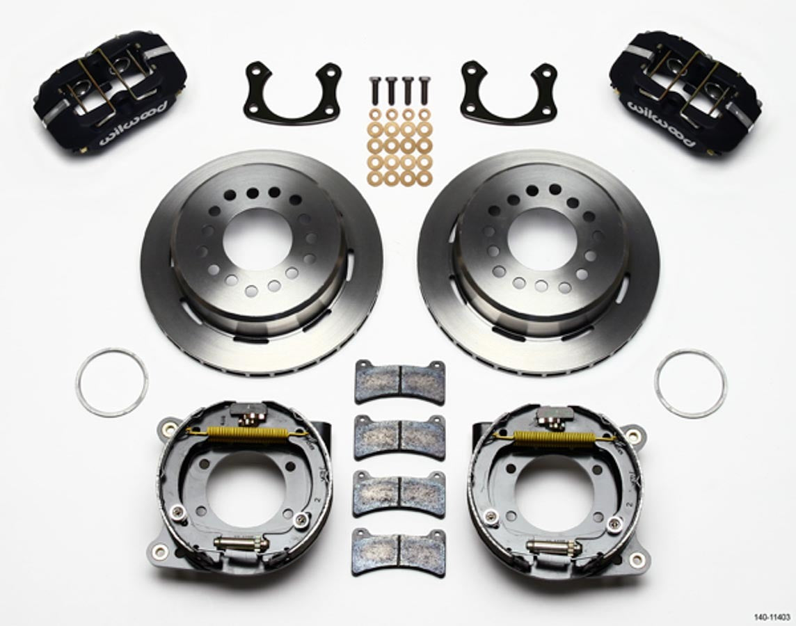 WILWOOD Rear Disc Brake Kit Sml. Ford w/Parking Brake WIL140-11403