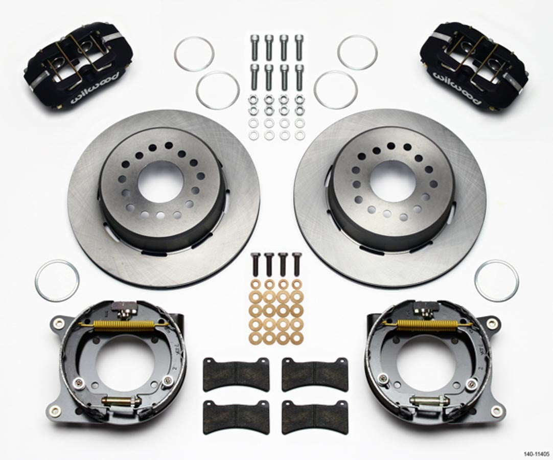Wilwood Disc Brake Kit Rear 55- 57 Chevy 2.34in Offset MPN WIL140-11405 For Chevy 1955-57
