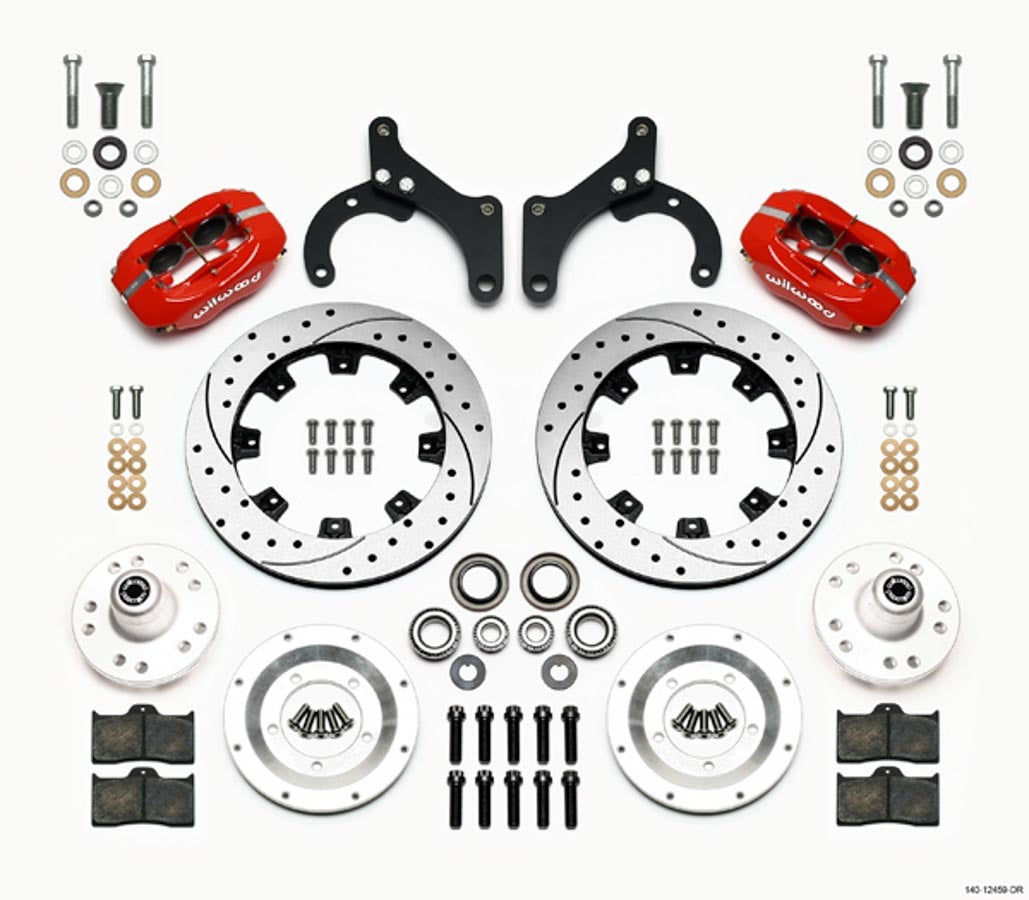 Wilwood Front Disc Brake Kit 63- 64 Vette 12.19in MPN WIL140-12459-DR For GM 1959-64