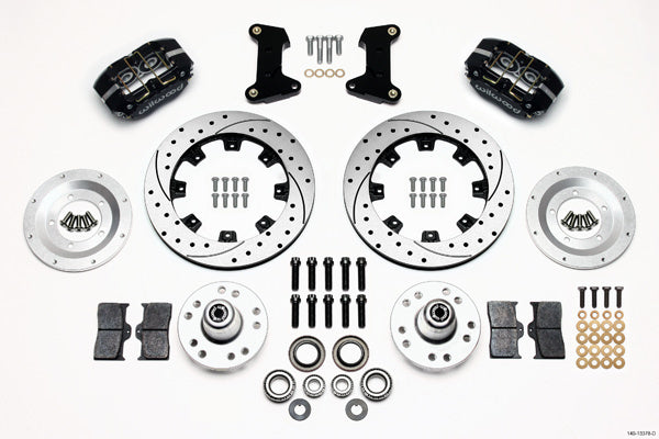 Wilwood Brake Kit Front Mustang II 12.19in Drilled MPN WIL140-13378-D For Ford Mustang 1974-78