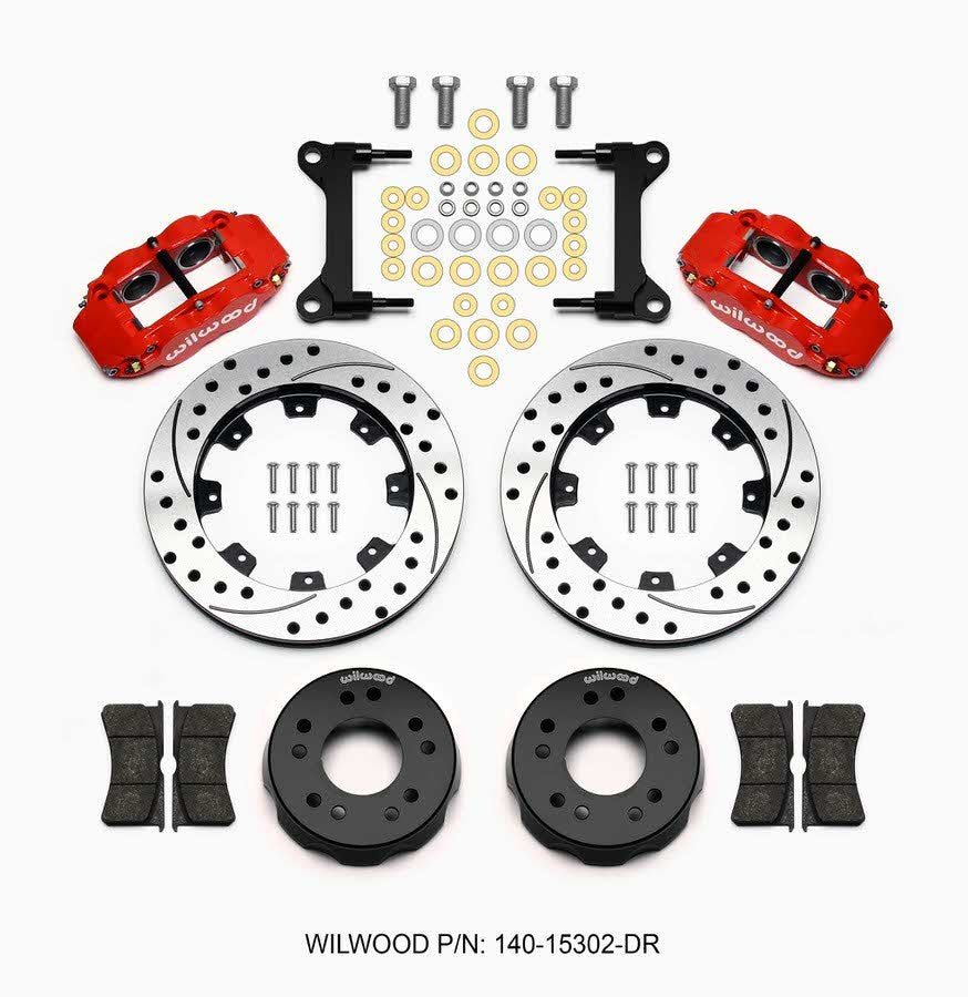 Wilwood Front Disc Brake Kit C10 Pro Spindle 12.19in MPN WIL140-15302-DR For GM Truck 1963-87