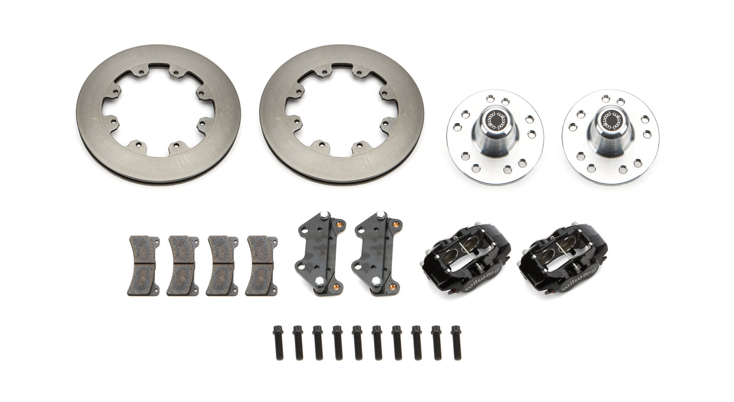 Wilwood Disce Brake Kit Front 55-57 Chevy 2in Drop Spl MPN WIL140-15548 For Chevy 1955-57