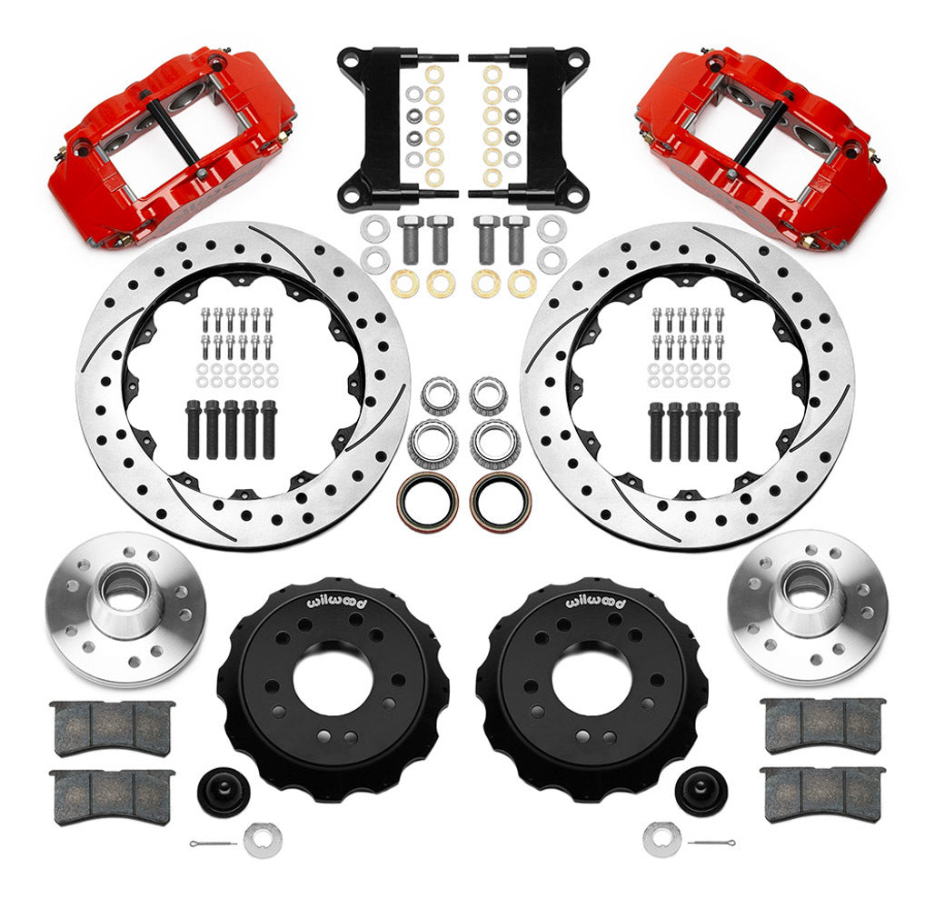 Wilwood Brake Kit Front GM C1500 88-98 5 Lug 13.06in Rtr MPN WIL140-15949-DR For GM Fullsize Truck 1988-98