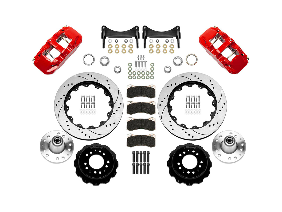 Wilwood Brake Kit Front 80-87 GM G-Body Aero 6 Drilled MPN WIL140-16246-DR For GM G-Body 1980-87