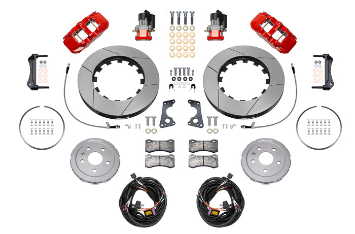 Wilwood Brake Kit Rear Corvette C8 Aerolite 4R Slotted MPN WIL140-17009-R For Chevy Corvette 2020-24