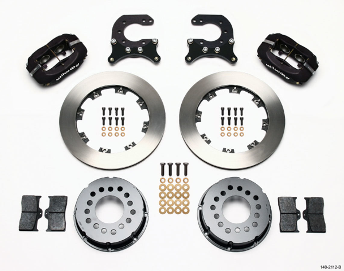 Wilwood Rear Brake Kit-Chevy 12-Bolt Billet Calipers MPN WIL140-2112-B For GM