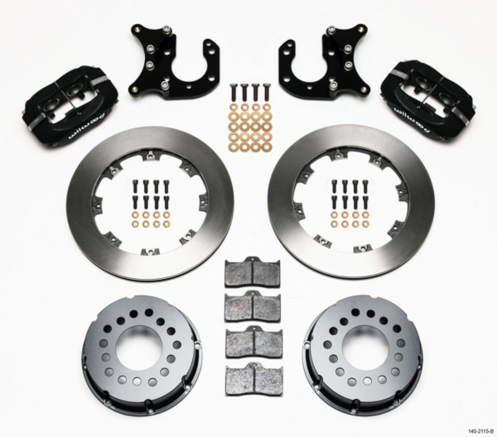 Wilwood P/S Rear Disc Kit Big Ford 2.36in MPN WIL140-2115-B For Ford
